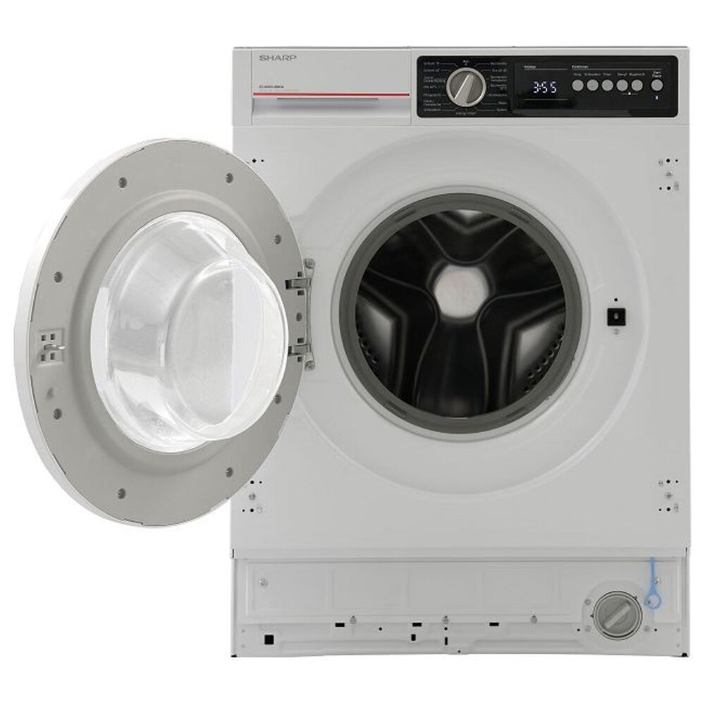 - - - Einbau-Waschmaschine ES-NIB814BWNA-DE 8 Kg Sharp